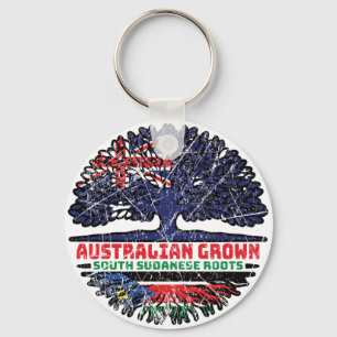 Südsudan Südsudanesisch Australien Schlüsselanhänger