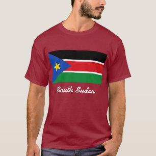 Südsudan-Text T-Shirt