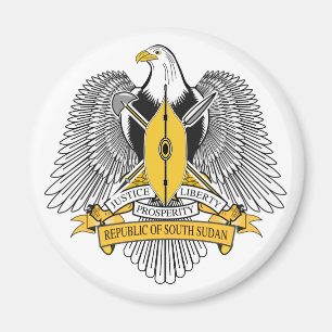 Südsudan-Wappen Magnet
