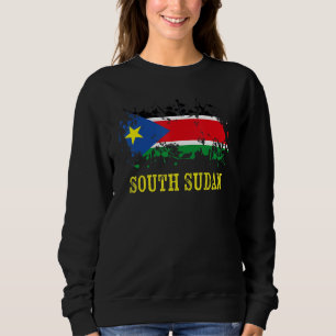 Südsudanesische Enthusiasten für Südsudan und Süde Sweatshirt