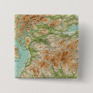 Südteil Schottlands Button