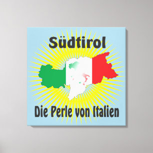Südtirol – Alto Adige - Italien - Italia Leinwand