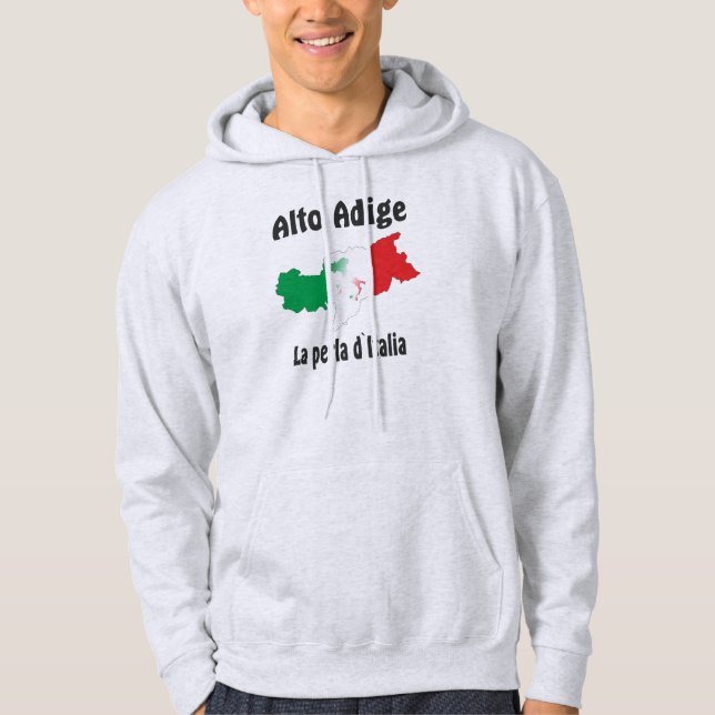 Südtirol – Alto Adige - Italien - Italia T-Shirt Hoodie (Vorderseite)