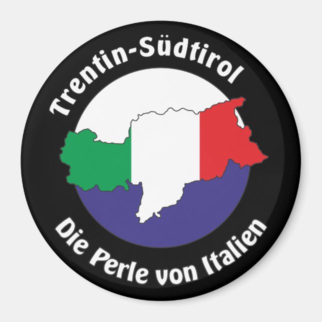 Südtirol - Alto Adige - Italien - Magnete (Vorne)