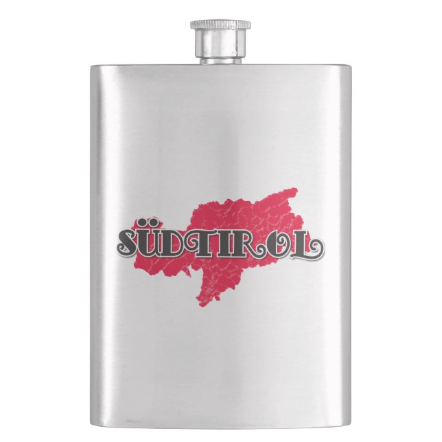 Südtirol Flachmann (Vorderseite)