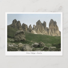 Südtirol Italien Foto Postkarte