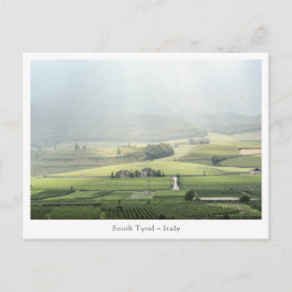 Südtirol Italien Foto Postkarte
