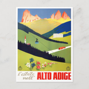 Südtirol Italien Reisen in alter Zeit Postkarte