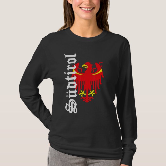 Südtirol mit Wappen T-Shirt (Vorderseite)