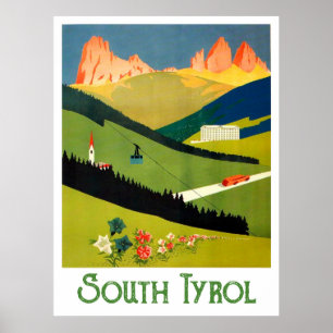 Südtirol, Österreich Poster