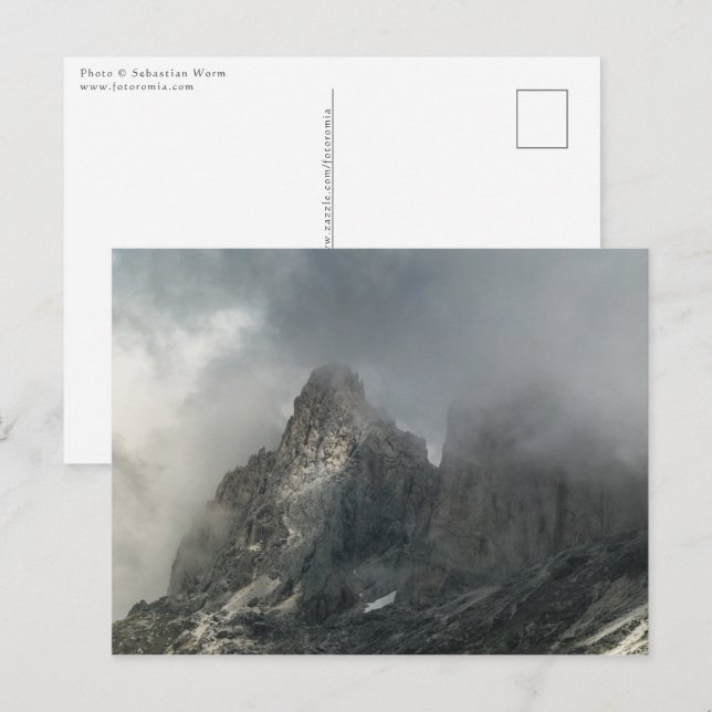 Südtirol Postkarte (Vorne/Hinten)