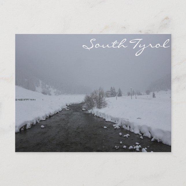 Südtirol Postkarte (Vorderseite)