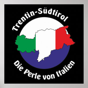 Südtirol - Südtirol - Italien - Italienisches Post Poster