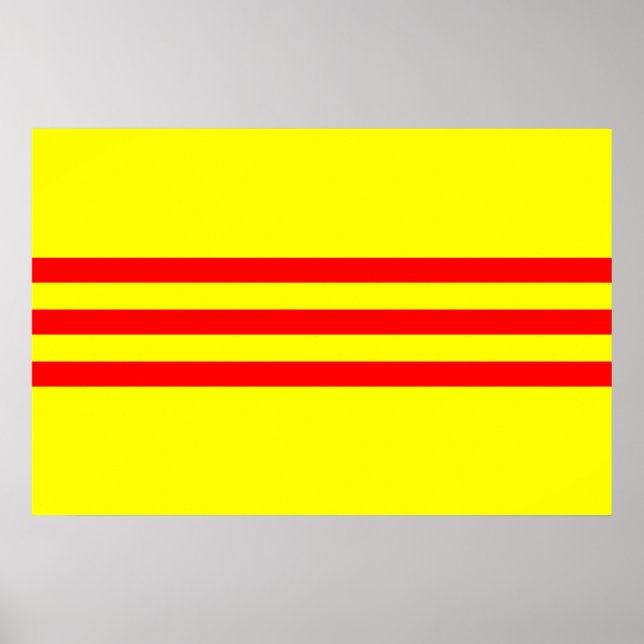 Südvietnam, Vietnam Poster (Vorne)