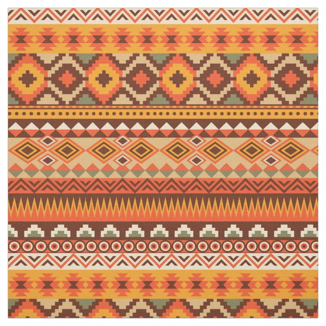 Südwest Aztec Muster farbig Stoff (Muster)