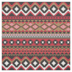 Südwest Aztec Muster farbig Stoff