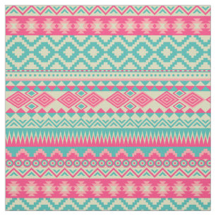 Südwest Aztec Muster farbig Stoff