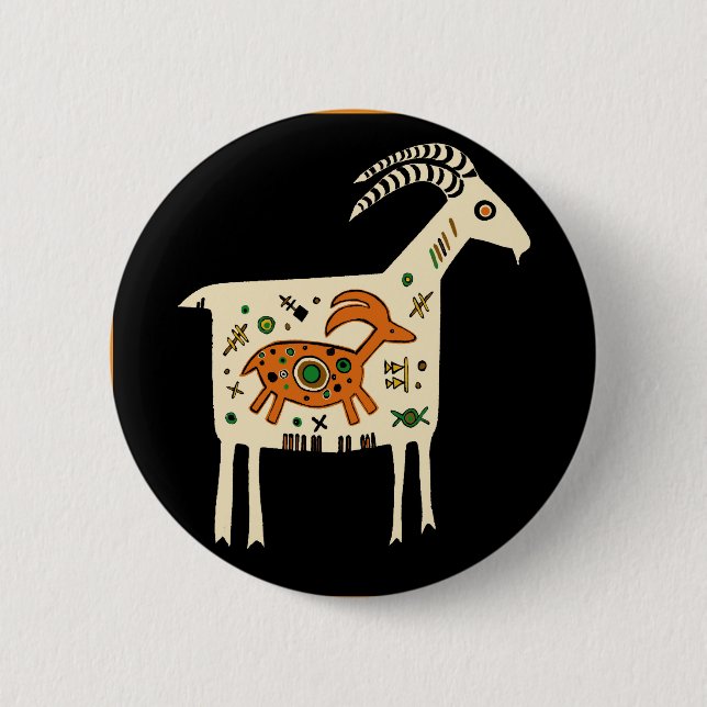 Südwest-Bergmutter Button (Vorderseite)