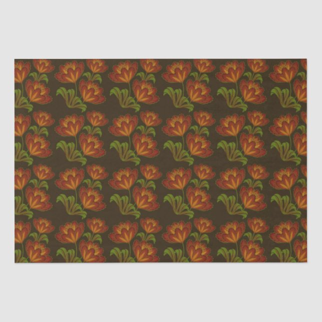 Südwest-Blumen-Seidenpapier Seidenpapier (Vorderseite)
