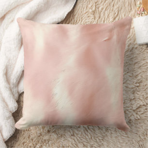 Südwest Blush Pink Cowgirl Cowhide Kissen
