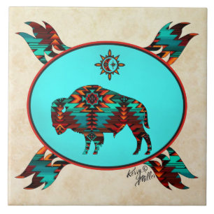 Südwest Buffalo Keramik Tile Fliese