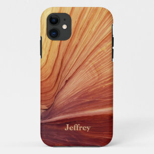 Südwest Canyon Abstrakt, Name, Gold und Rot Case-Mate iPhone Hülle