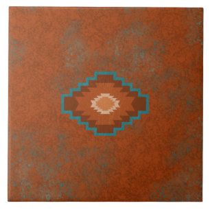 Südwest-Canyons Diamant geometrisches Muster Fliese
