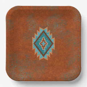 Südwest-Canyons Diamant-Papierplatten Pappteller