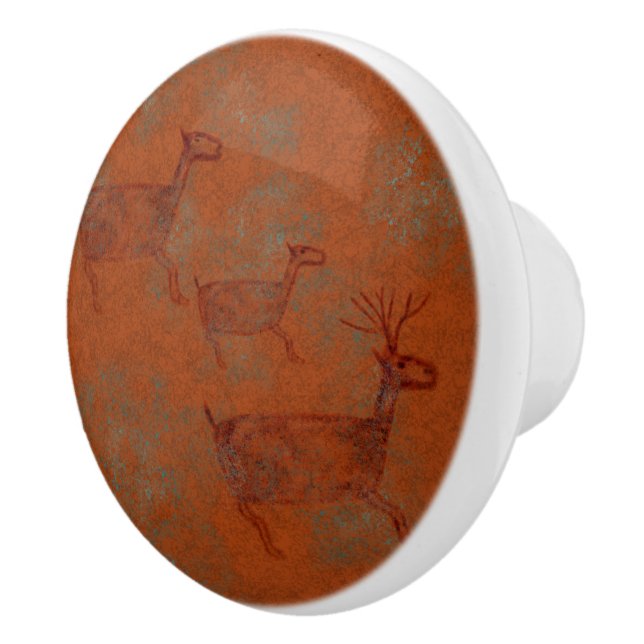 Südwest Canyons Petroglyphs Keramikknauf (Rechts)