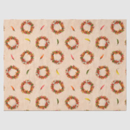 Südwest Chile Ristra Wreath auf Adobe Wall Seidenpapier