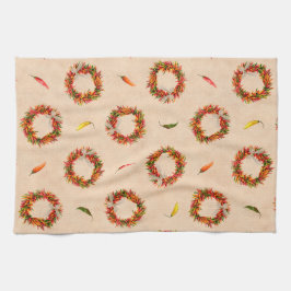 Südwest Chile Ristra Wreaths Geschirrtuch