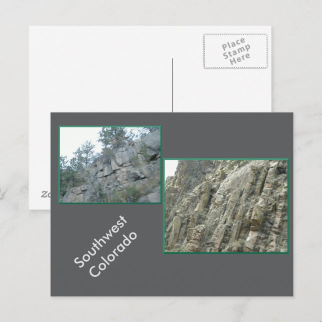 Südwest-Colorado-Ansichtskarte Postkarte (Vorne/Hinten)