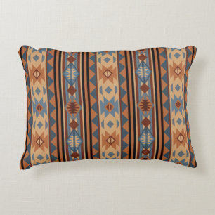 Südwest Design Adobe Gray Brown Tribal Muster Dekokissen