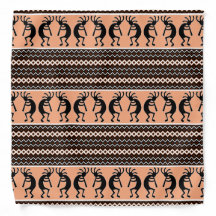 Südwest Design Aztec Kokopelli Muster Bandanna
