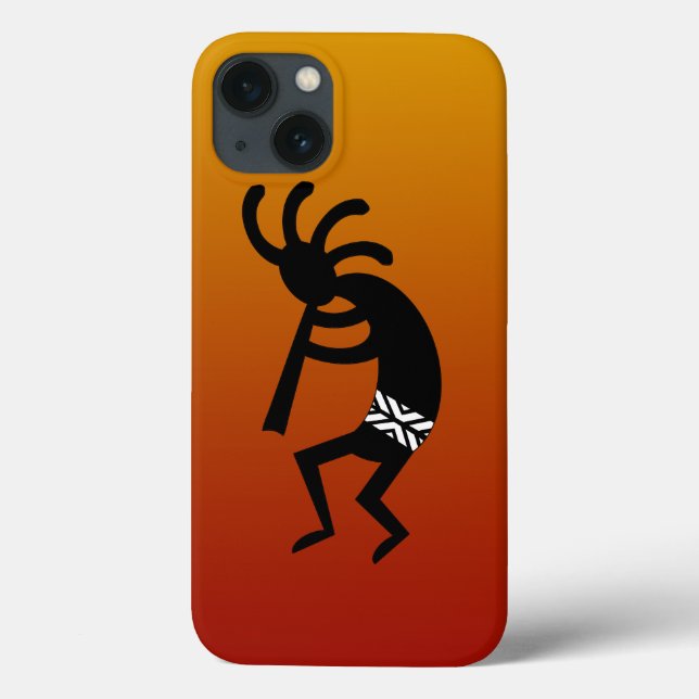 Südwest Design Dancing Kokopelli Case-Mate iPhone Hülle (Rückseite)