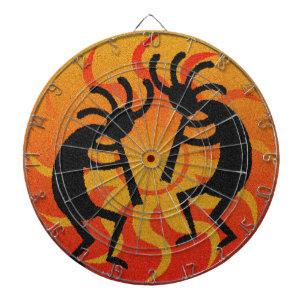 Südwest Design Dancing Kokopelli Dartscheibe