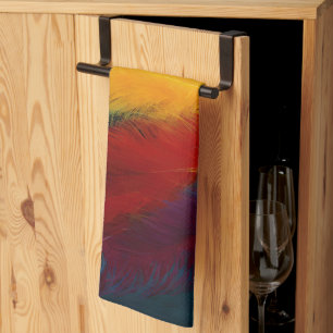 Südwest Feather Abstrakt Geschirrtuch