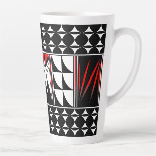 Südwest Feather Segen in Rot Milchtasse