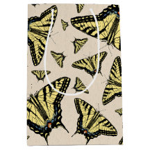 Südwest-Gelbe Frack-Schmetterlinge überall