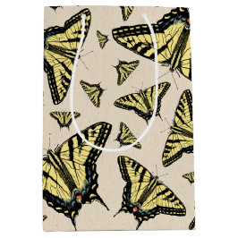 Südwest-Gelbe Frack-Schmetterlinge überall Mittlere Geschenktüte