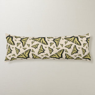 Südwest-Gelbe Frack-Schmetterlinge überall Seitenschläferkissen