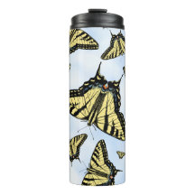 Südwest-Gelbes Frack Butterfly Blue Sky