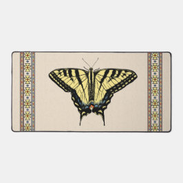 Südwest-Gelbes Frack Butterfly Schreibtischunterlage