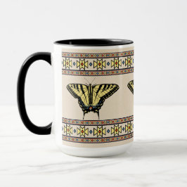 Südwest-Gelbes Frack Butterfly Tasse