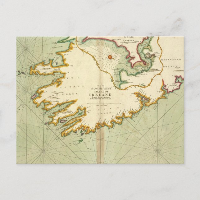 Südwest-Irland durch Thornton Postkarte (Vorderseite)