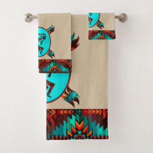 Südwest Kokopelli Badetuch Set