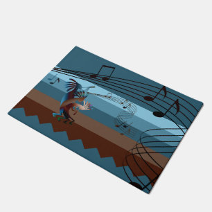 Südwest Kokopelli Music Door Mat Fußmatte