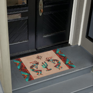 Südwest Kokopelli und Kakteen Doormat Fußmatte