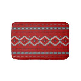 Südwest Mesas Red & Turquoise Small Badematte