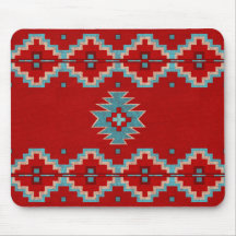 Südwest Mesas Rot und Türkis